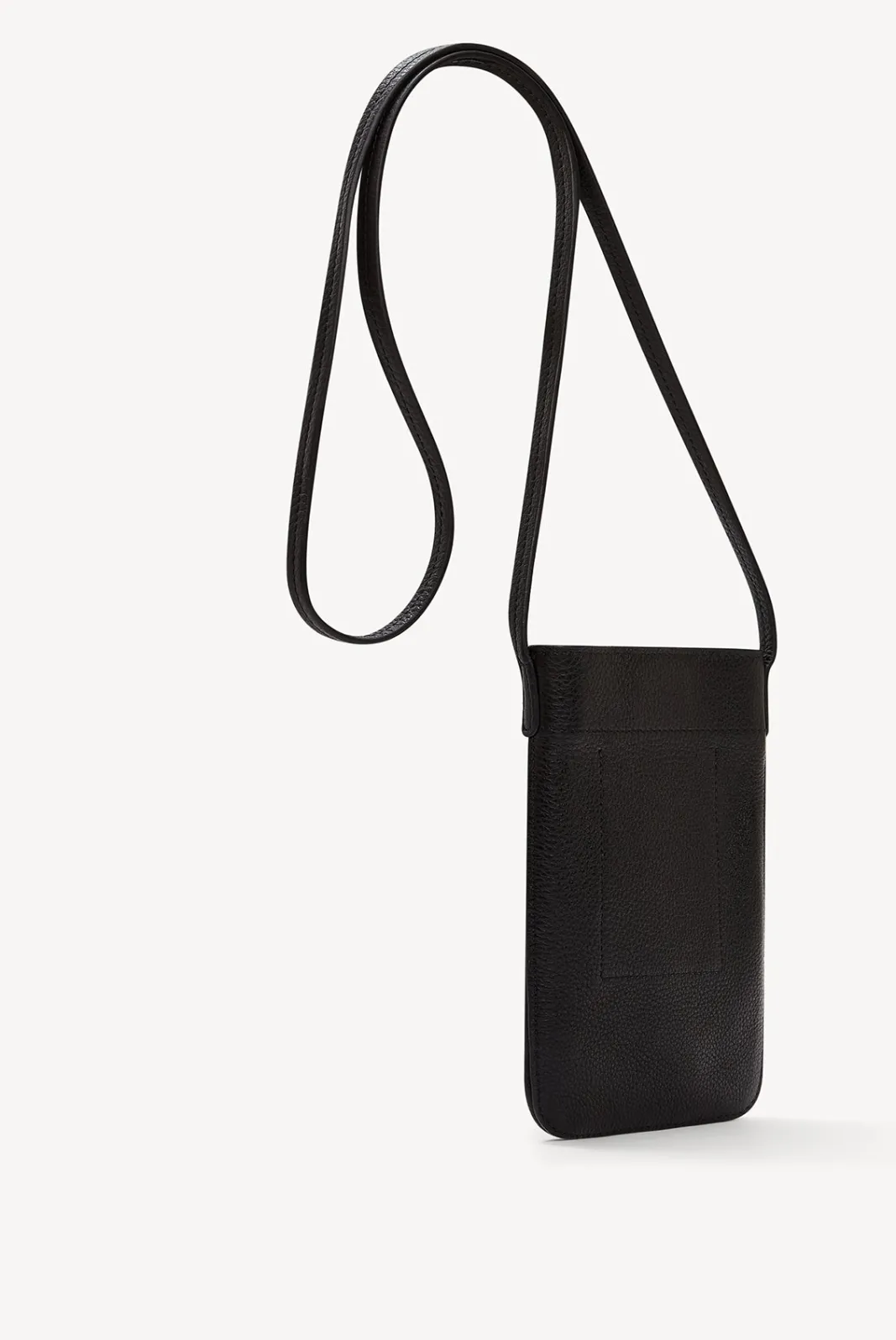 Clearance Phoneholder in grainy leather metallic inside - LADYPHONE Shoulder Bags|Leather Goods