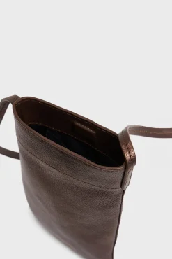 Clearance Phoneholder in metallic leather - LADYPHONE Shoulder Bags|Leather Goods