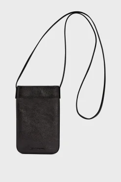 Hot Phoneholder in metallic leather - LADYPHONE Shoulder Bags|Leather Goods
