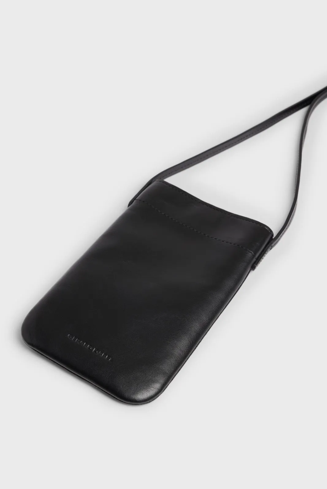Best Phoneholder in plain leather - LADYPHONE Shoulder Bags|Leather Goods
