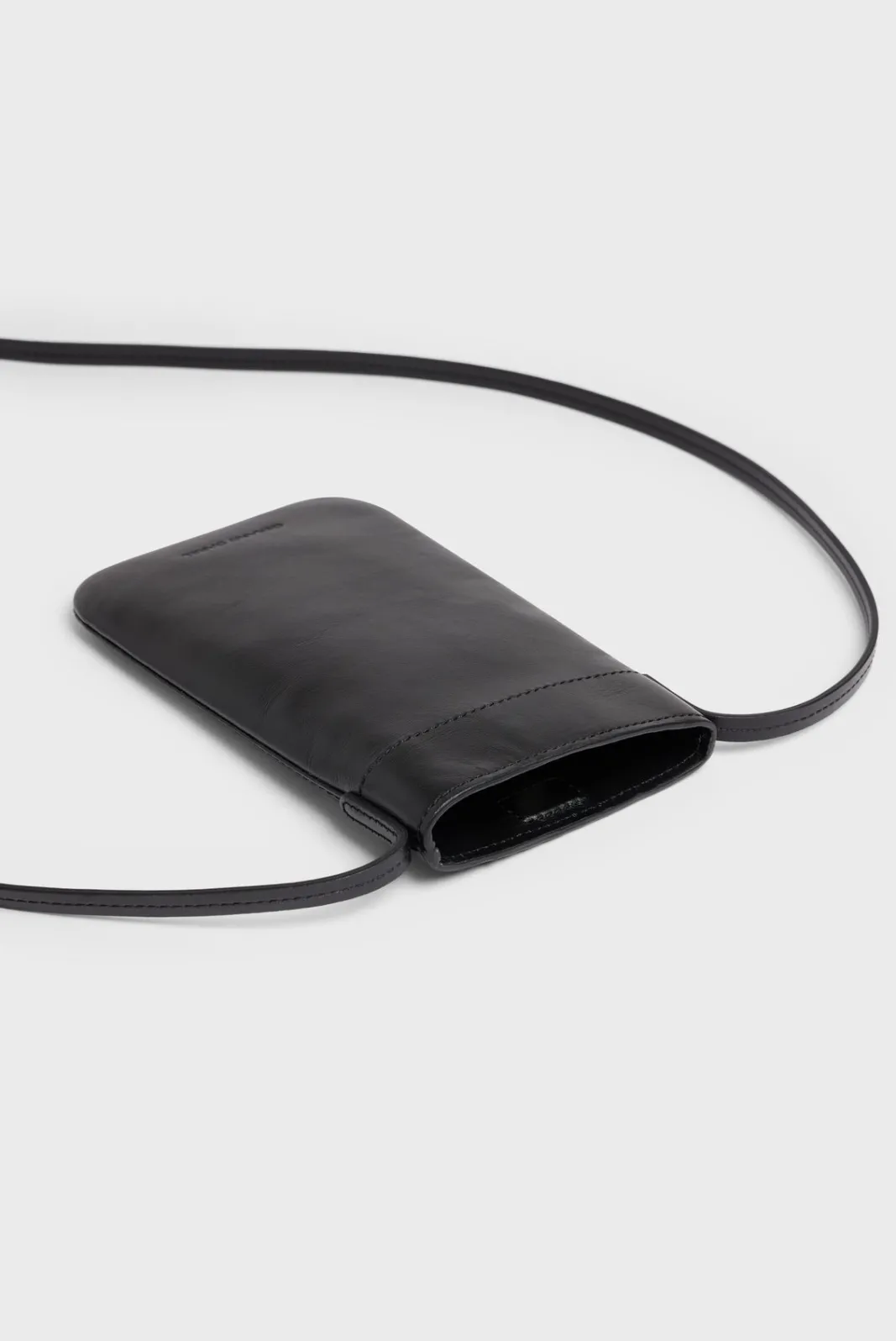 Best Phoneholder in plain leather - LADYPHONE Shoulder Bags|Leather Goods