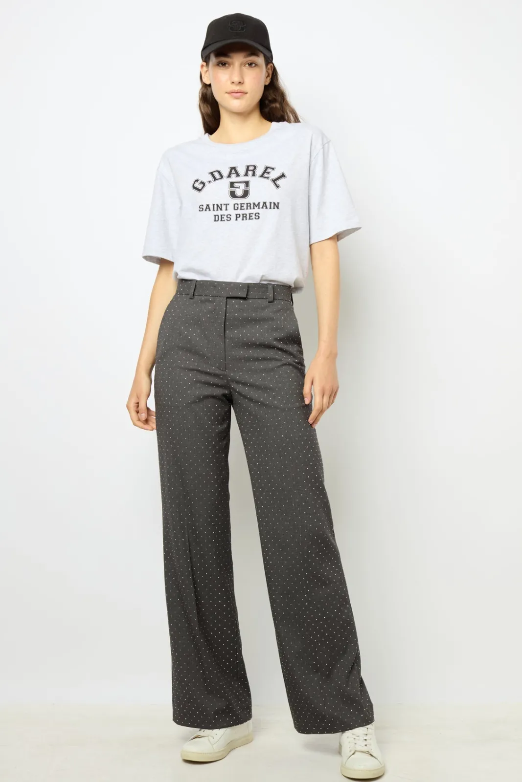 Hot Plain cap with monogram - OLYMPIA Trousers