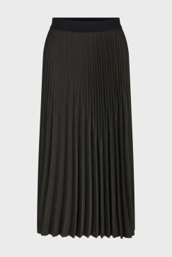 Discount Plain pleated midi skirt - CHARLENE Skirts