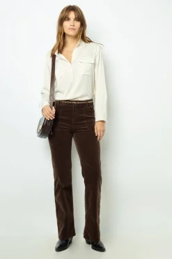 Hot Plain satin blouse - BRIGITTE Shirts & Blouses