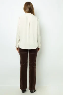 Hot Plain satin blouse - BRIGITTE Shirts & Blouses