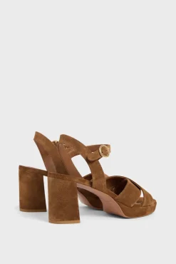 Best Platform sandals in suede - LYA Shoes