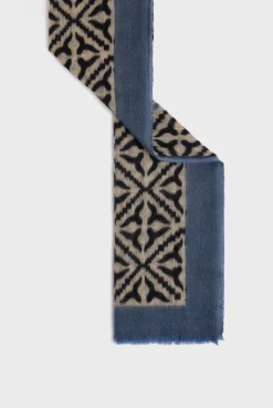 Discount Printed wool and cashmere scarf - DYLANE Scarves