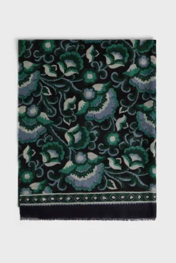 New Printed wool scarf - DOUHA Scarves