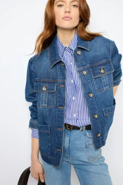 Discount Raw denim jacket - MARCELLINE Jackets