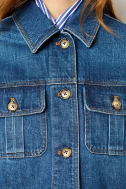 Discount Raw denim jacket - MARCELLINE Jackets