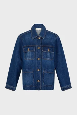 Discount Raw denim jacket - MARCELLINE Jackets