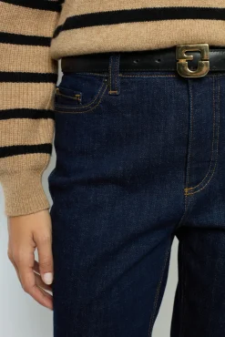 Sale Raw denim slim - NAUSICA Trousers