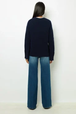 Fashion Ribbed wool sweater - JOYCA Knitwear