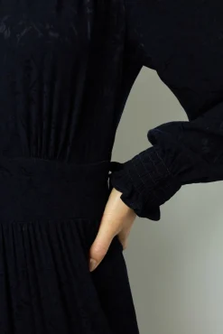 Best Ruffled jacquard maxi dress - SANDRINE Dresses