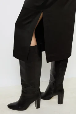 Discount Satin midi skirt - CORALINE Skirts