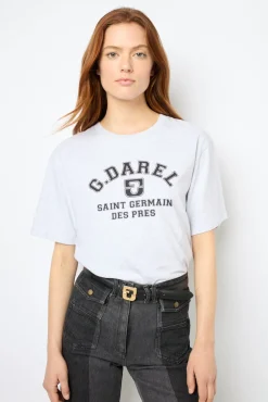 Fashion Screen-printed T-shirt - AXELLE Tops & T-Shirts