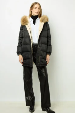 Best Short reversible down jacket - LAINA Coats