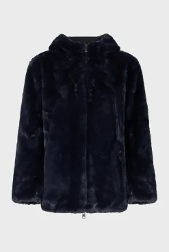 Clearance Short reversible parka in faux fur - LILYROSE Coats