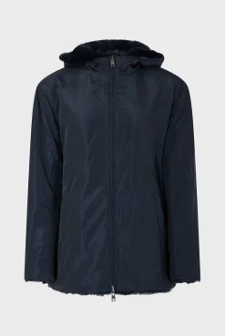 Clearance Short reversible parka in faux fur - LILYROSE Coats