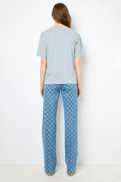 Clearance Short sleeves T-shirt with a logo - AZEMIA Tops & T-Shirts