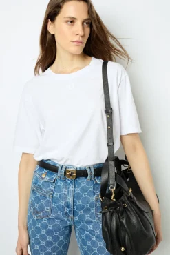 Discount Short sleeves T-shirt with a logo - AZEMIA Tops & T-Shirts