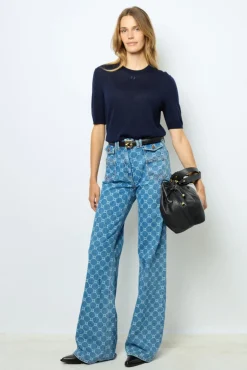 New Short sleeves wool sweater - LYSEA Knitwear