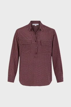 New Silk printed blouse - BERNADETTE Shirts & Blouses