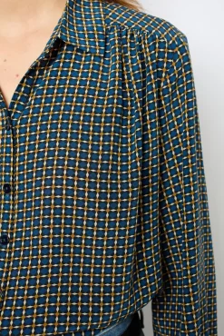 Online Silk printed shirt - BASTIA Shirts & Blouses