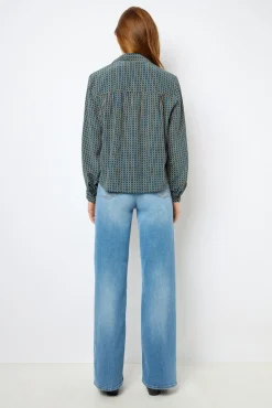 Online Silk printed shirt - BASTIA Shirts & Blouses