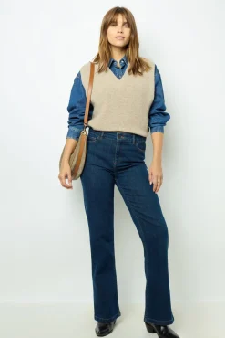 Sale Sleeveless ribbed sweater - JULIETTA Knitwear