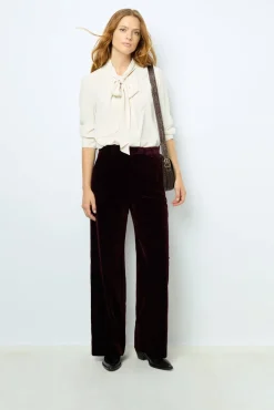 Discount Smooth velvet pants - NORA Trousers|Suits & Outfits