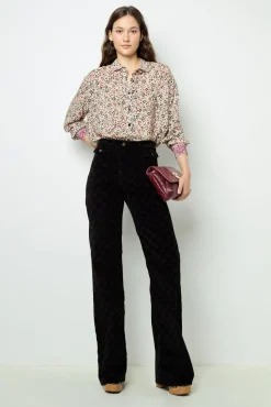Hot Soft floral blouse - BRIANA Shirts & Blouses