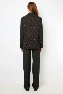 Clearance Soft polka dot shirt – CLYDE Shirts & Blouses|Suits & Outfits