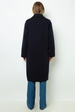 Sale Straight cut coats with fine stripes - LASSIA Coats