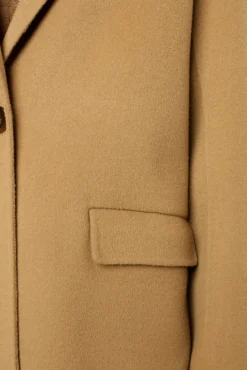 Online Straight cut double-face wool coat - LANAIA Coats