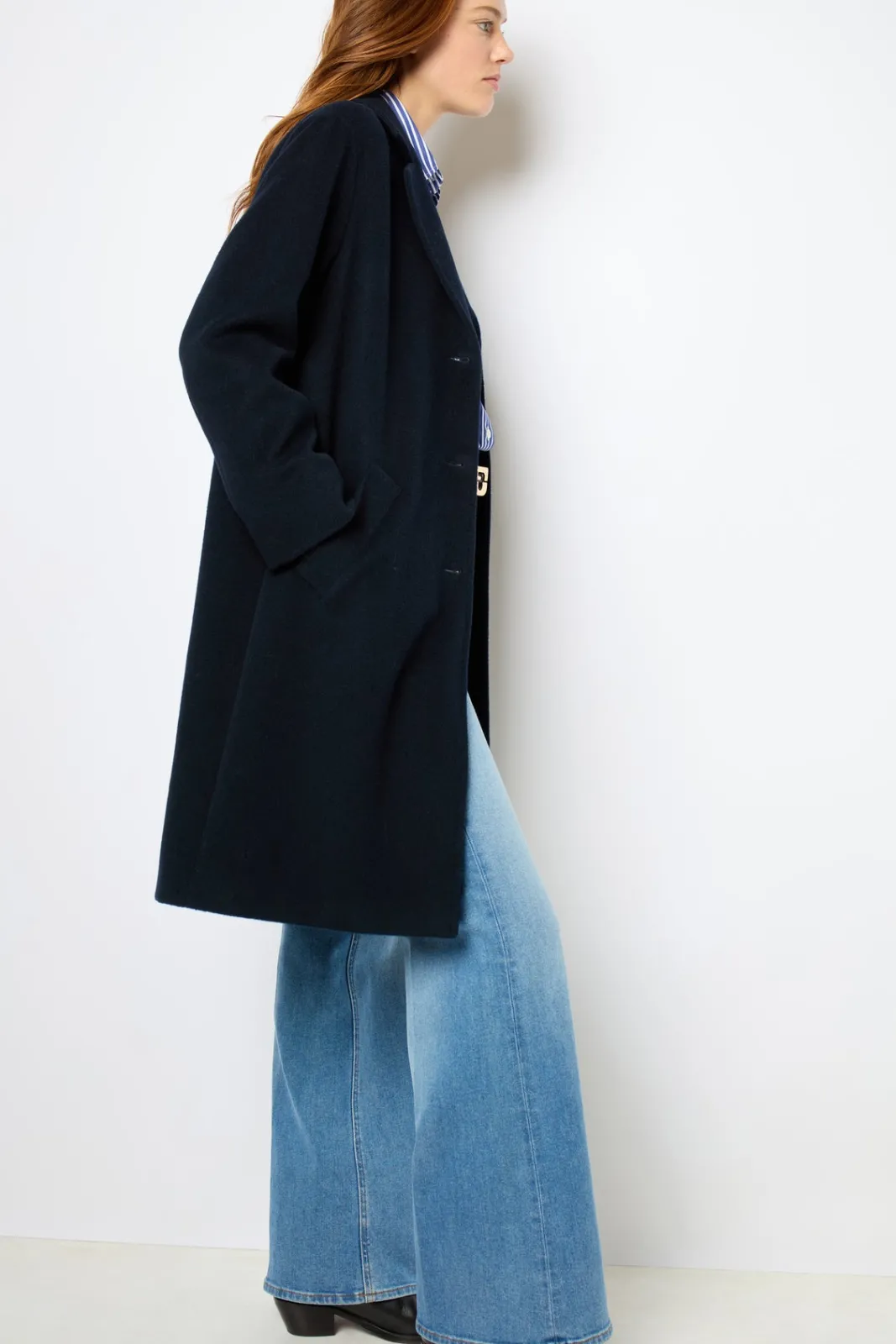 Sale Straight cut wool coat - LATHICIA Coats