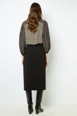 Discount Straight mid-length skirt - CLAIRVIE Skirts