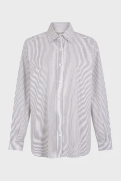Sale Striped poplin shirt -BERTRANE Shirts & Blouses|Suits & Outfits