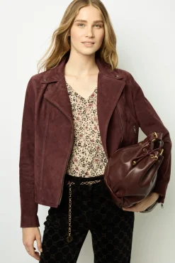 New Suede jacket - BERNARDE The Iconic 24H|Handbag