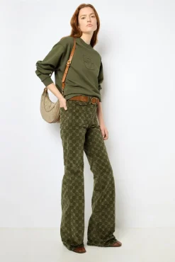 Hot Sweatshirt with a logo - ADRIENNE Tops & T-Shirts