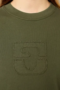 Hot Sweatshirt with a logo - ADRIENNE Tops & T-Shirts