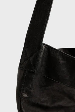 Online Totebag in washed sheep leather - LADY Handbag