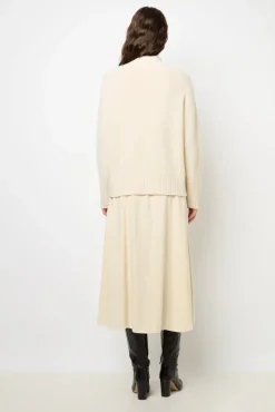 Sale Totebag in washed sheep leather - LADY Knitwear