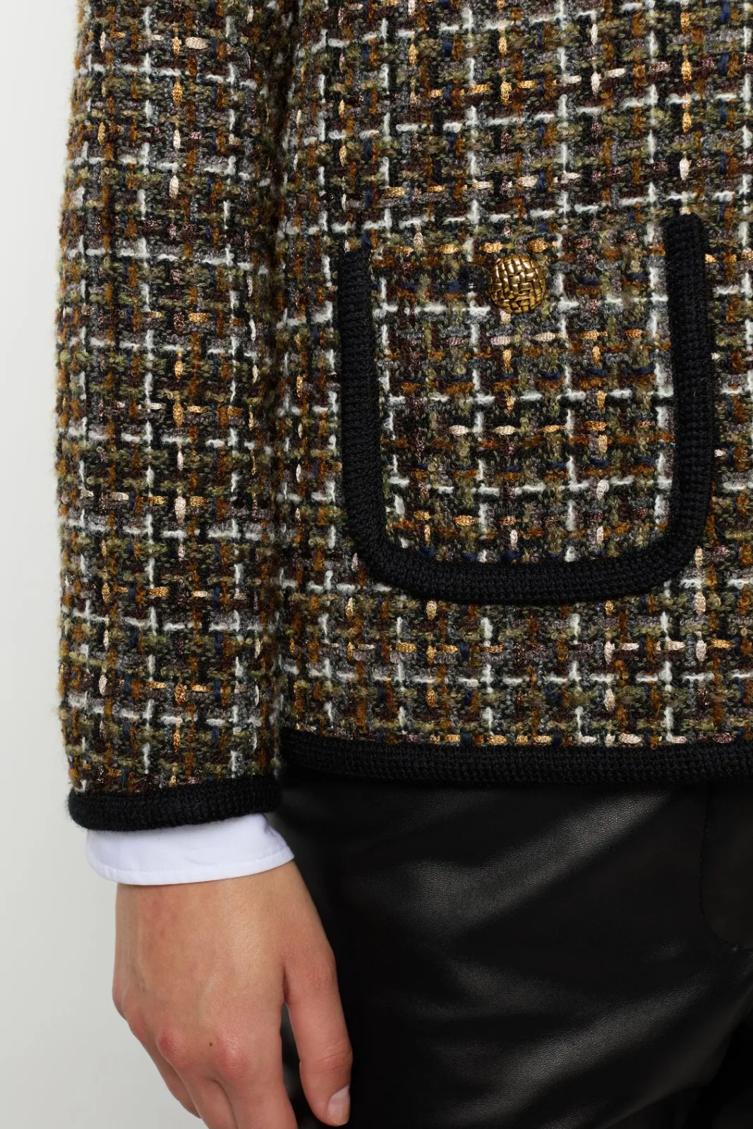 New Tweed jacket with braid - MARGAUX Jackets