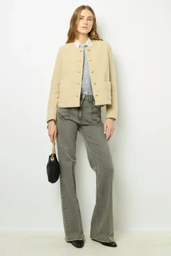 Fashion Tweed jacket with lurex - MALIA Jackets