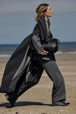 Discount Two-tone poncho - DAMIANE Scarves