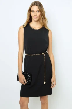 Hot Waisted dress with gold chain - SAYANNA Dresses