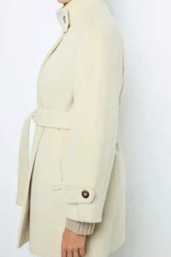 Hot Waisted mid-length coat - LOUISE Coats