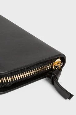 Fashion Walletin plain leather - WALLET Leather Goods