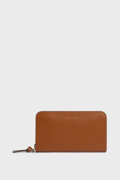 Discount Walletin plain leather - WALLET Leather Goods
